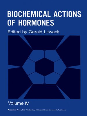 cover image of Biochemical Actions of Hormones, Volume 4